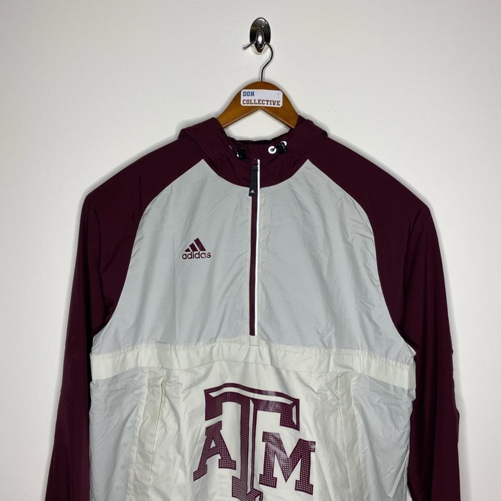 Texas A&M long pullover college jacket - Picture 2 of 4